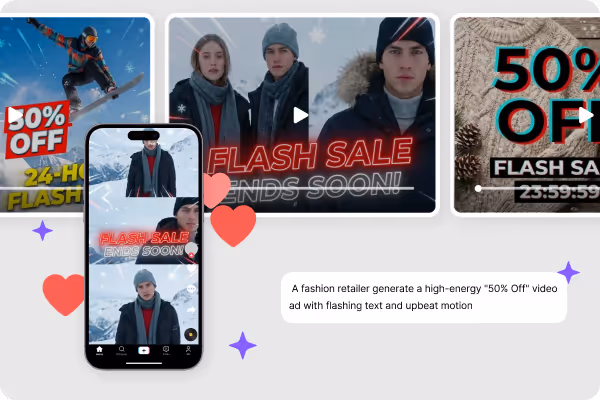 4 Instant Flash Sale Ads